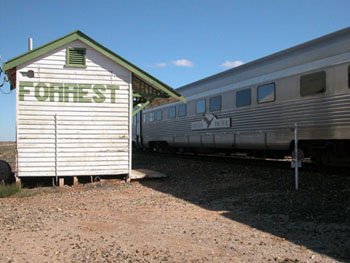 Indian Pacific Passes Forrest 4 times a week